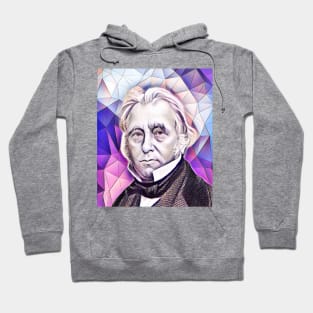 Thomas Babington Macaulay Pink Portrait | Thomas Babington Macaulay Artwork 8 Hoodie